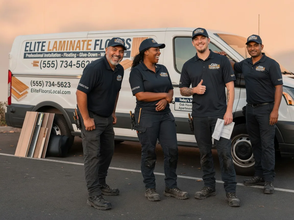 Laminate flooring installation company in Colon, MI